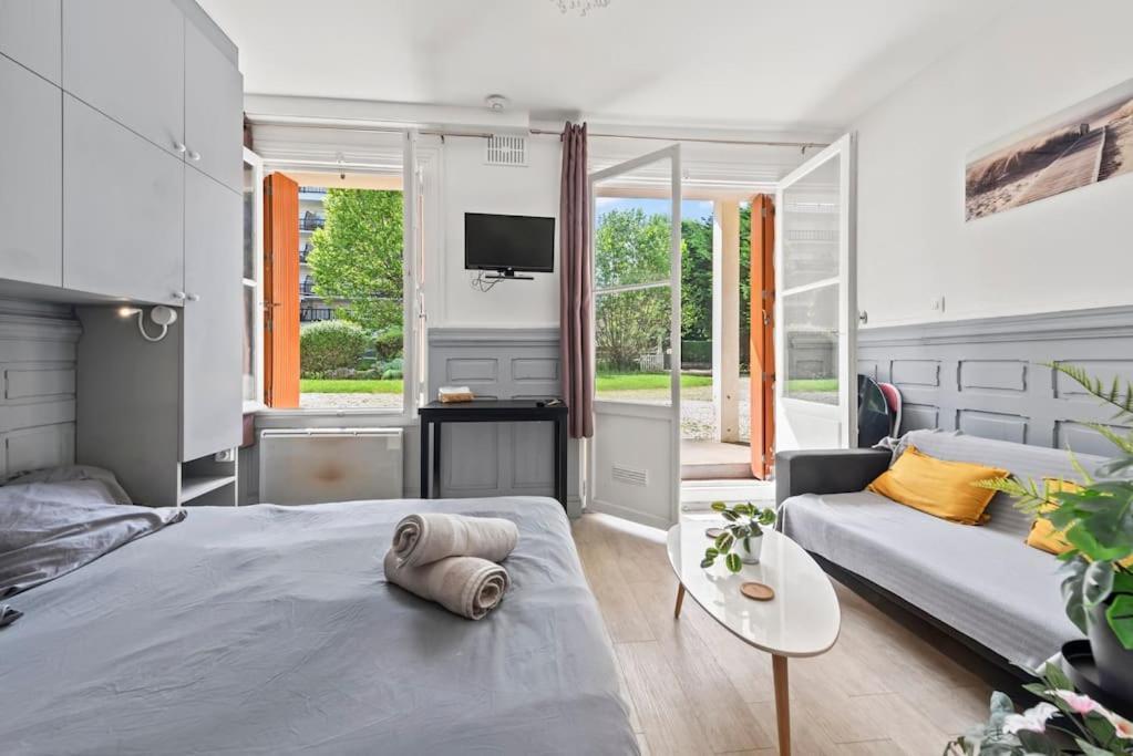 Studio 100M De La Plage & Casino Apartment Villers-sur-Mer Ngoại thất bức ảnh